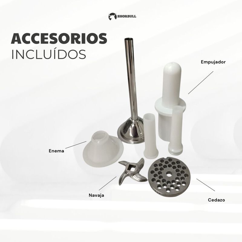 Molino Carne Acero Industrial 22 Comercial Coci... image number null