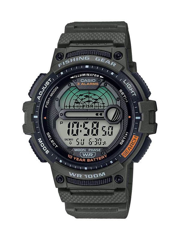Reloj Casio Fishing Timer Ws-1200h-3avcf Para H... image number null
