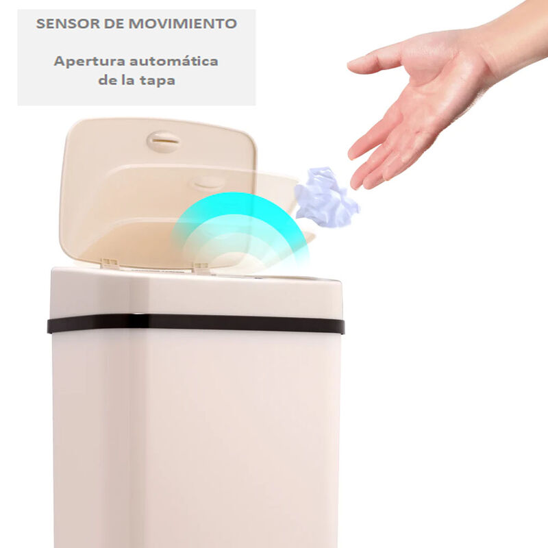 Bote Autom&aacute;tico con Sensor 12L Color Marfil Ace... image number null