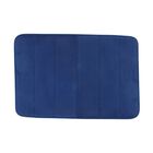 Tapete De Ba&ntilde;o Memory Foam Az&uacute;l Namaro Design
