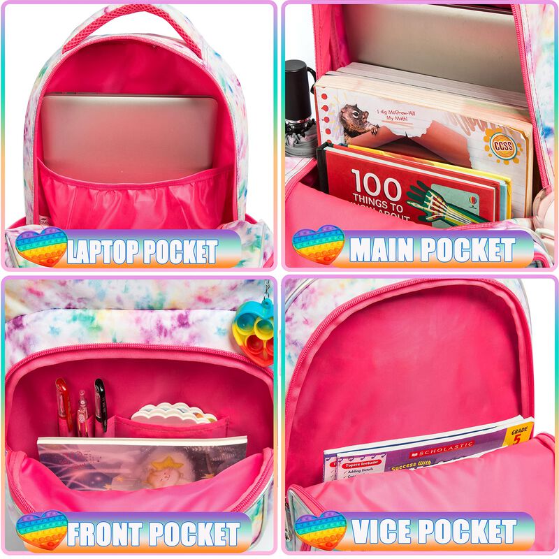 Mochila Enrollable Meetbelify Para Ni&ntilde;as Con Lo... image number null