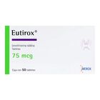 EUTIROX 75 MCG TABLETA C50