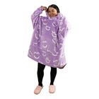 Pijama Adulto Unitalla Sudadera Cobija Roomi Coomfi  Color Lila