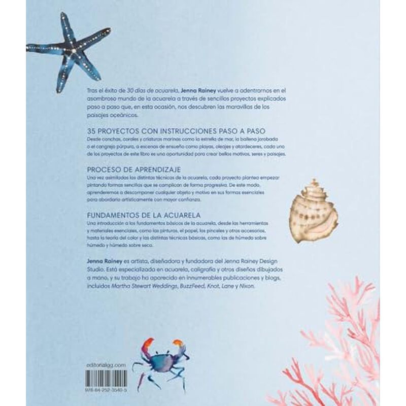 30 d&iacute;as de acuarela motivos marinos image number null