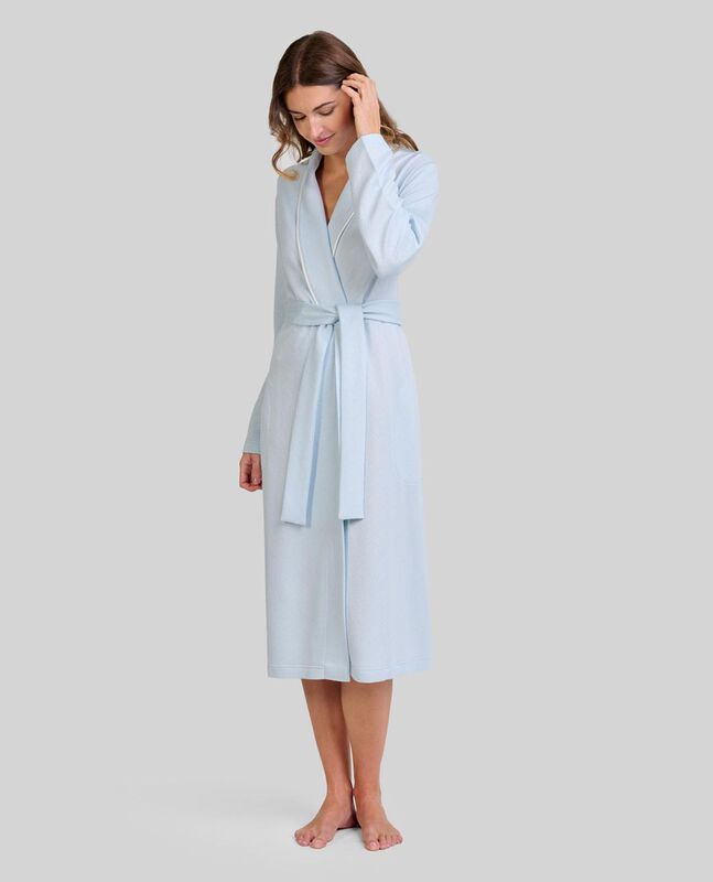 Bata Lencera Cruzada Celeste image number null