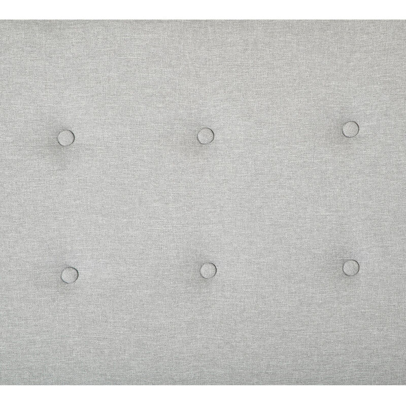 Cabecera Matrimonial Dicasa Bilbao Gris Claro image number null