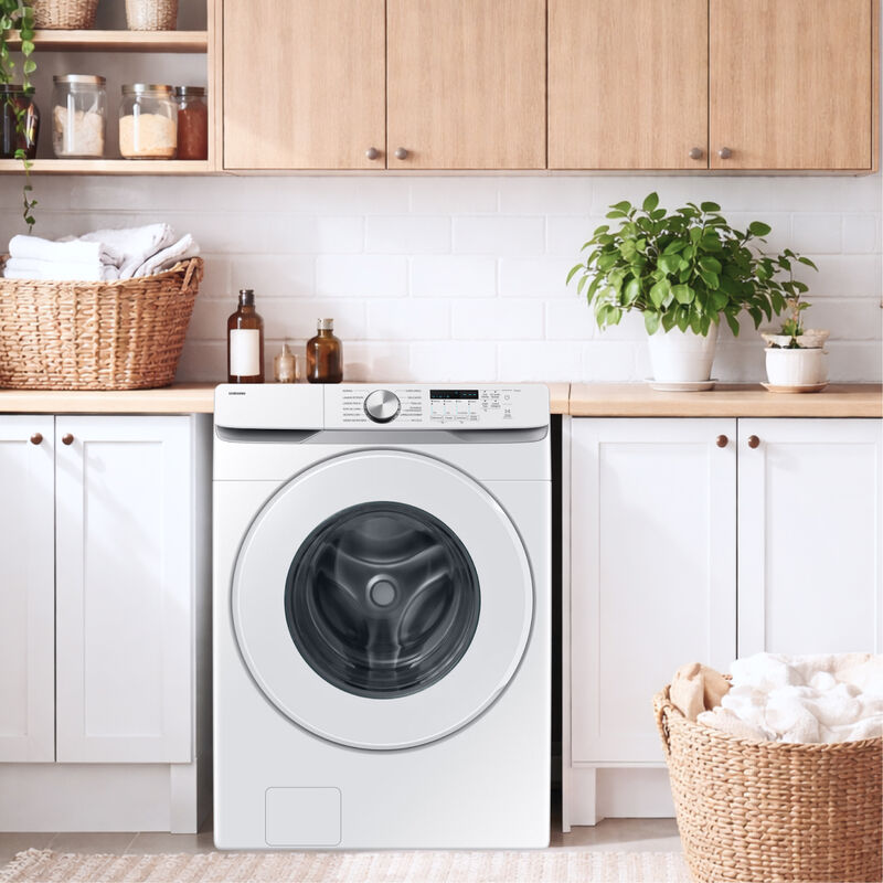 Lavadora Samsung 26Kg Frontal Ai Ecobubble Blan... image number null