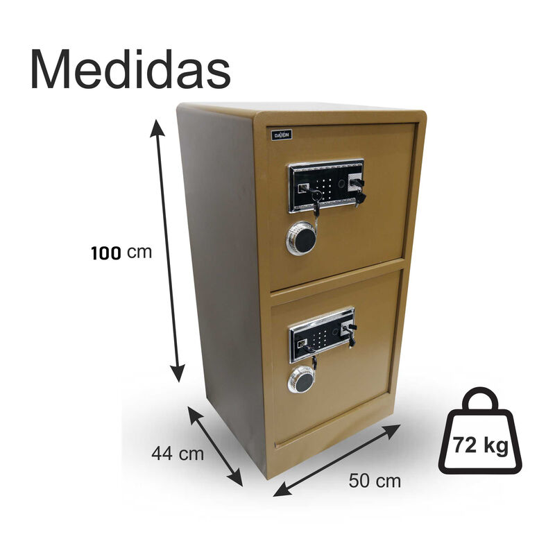 Caja Fuerte Dxf100D Daxxon 50 Kg Huella Contras... image number null