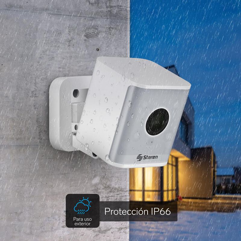 Steren 2 Mini C&aacute;maras De Seguridad Wi-fi 6, 4 M... image number null
