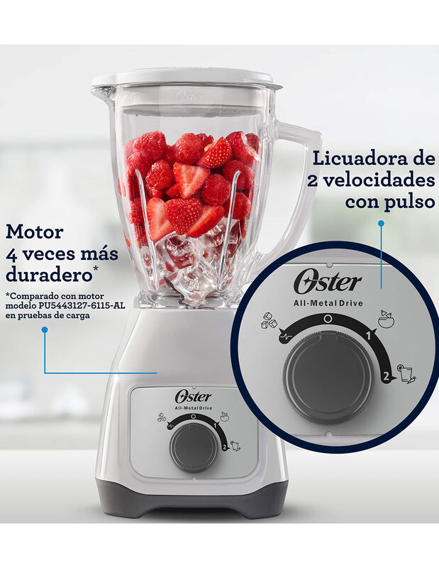 Licuadora Oster Lite Soho 1.5 Litros Perilla Bl... image number null