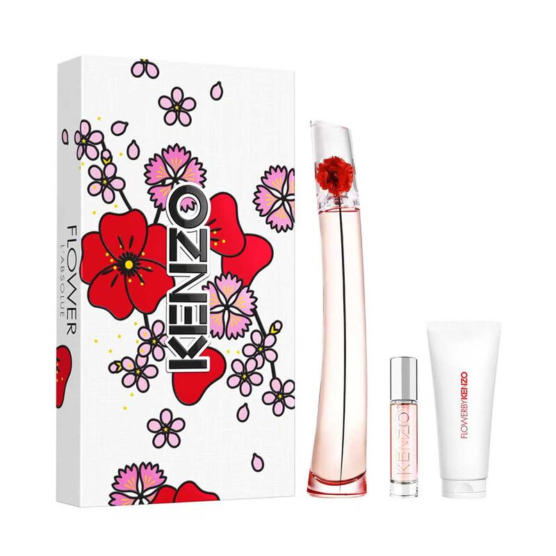 Set Flower By Kenzo L' Absolue De 3pzs Dama-edp... image number null