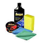 Cera pasta Tempo y cera líquida Polish + eponja y 2 paños