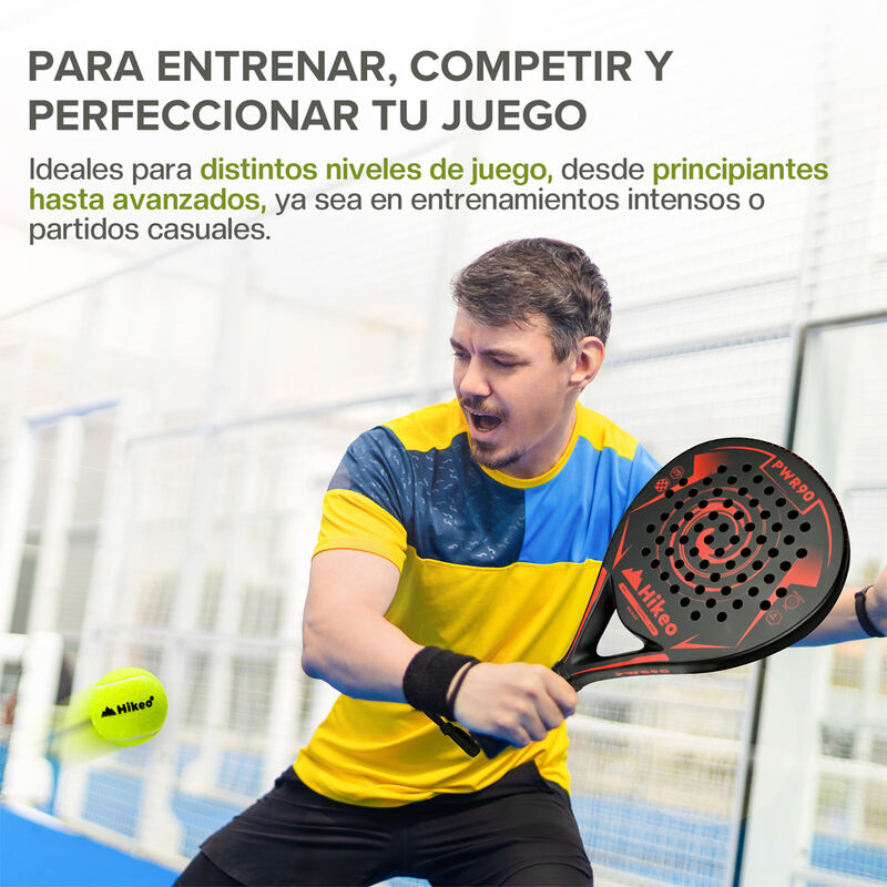 Pelotas de Padel 9 Piezas (3 Tubos Presurizados... image number null