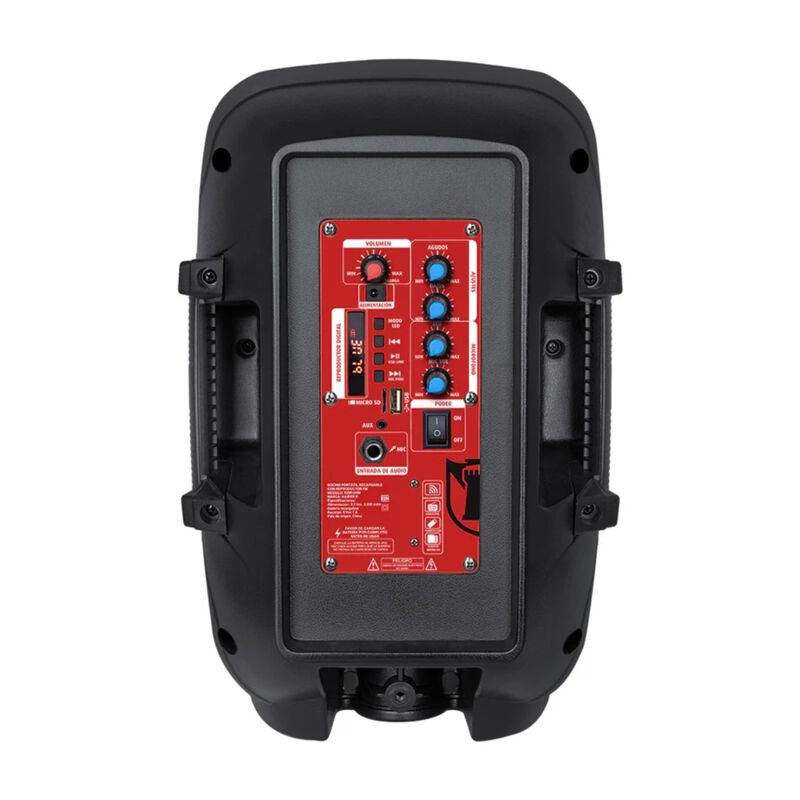 Bafle Recargable Kaiser KSE-1008MX 8" 20W RMS C... image number null