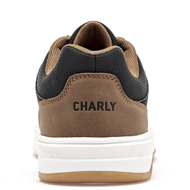 Charly tenis para hombre negro camel cod 139710... image number null