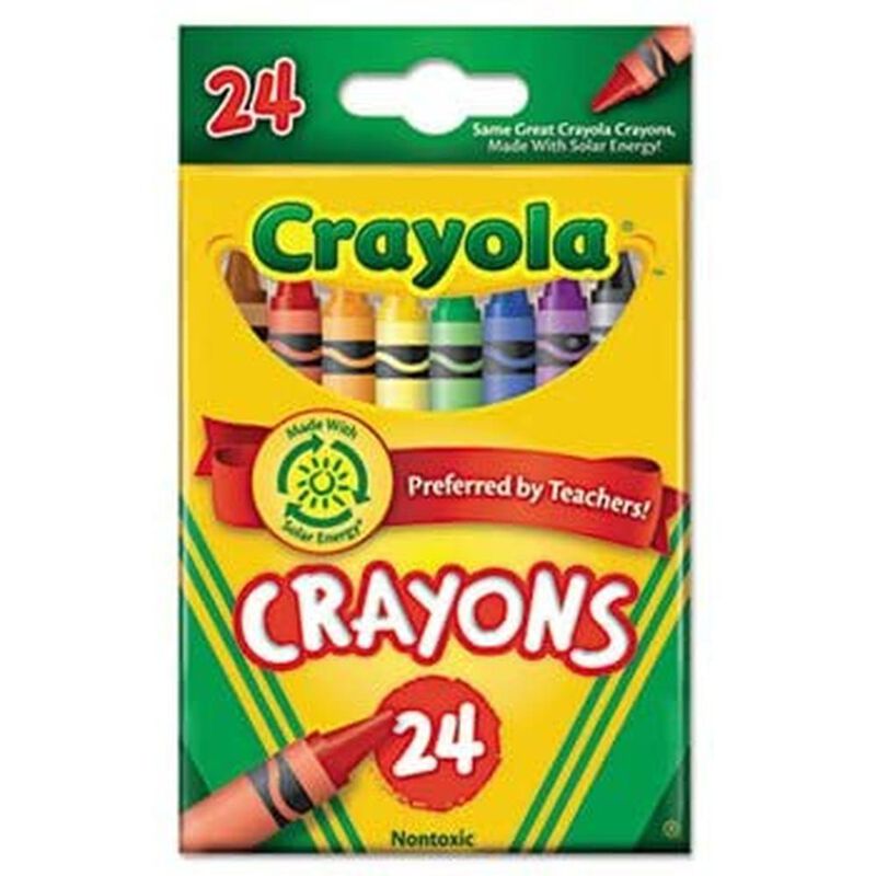 Crayola. Paquete de 24 colores cl&aacute;sicos image number null