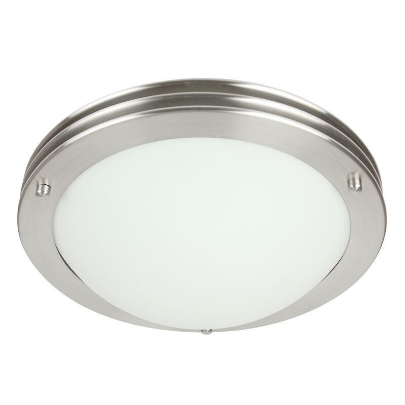 Lampara Para Interior En Plaf&oacute;n Satinado E27x2 ... image number null