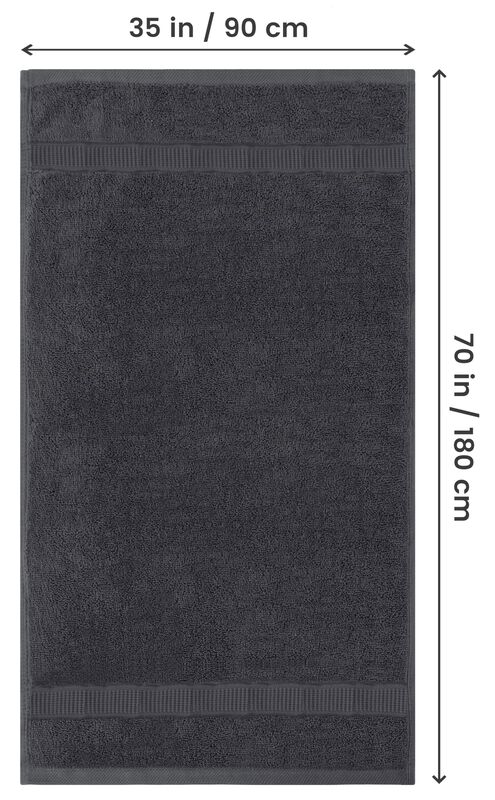 Toalla De Ba&ntilde;o Utopia Towels Luxurious Jumbo, 1... image number null