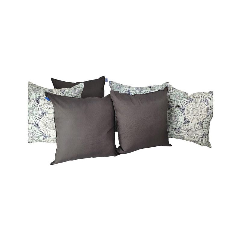Set 6 Cojines Decorativos Premium Almoda Combin... image number null