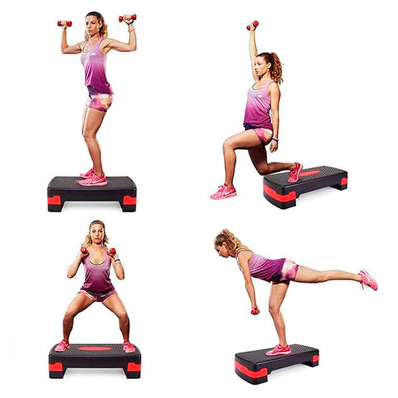 Escal&oacute;n Brandtrendy&nbsp;Step Aerobics Ajustable 2 A... image number null