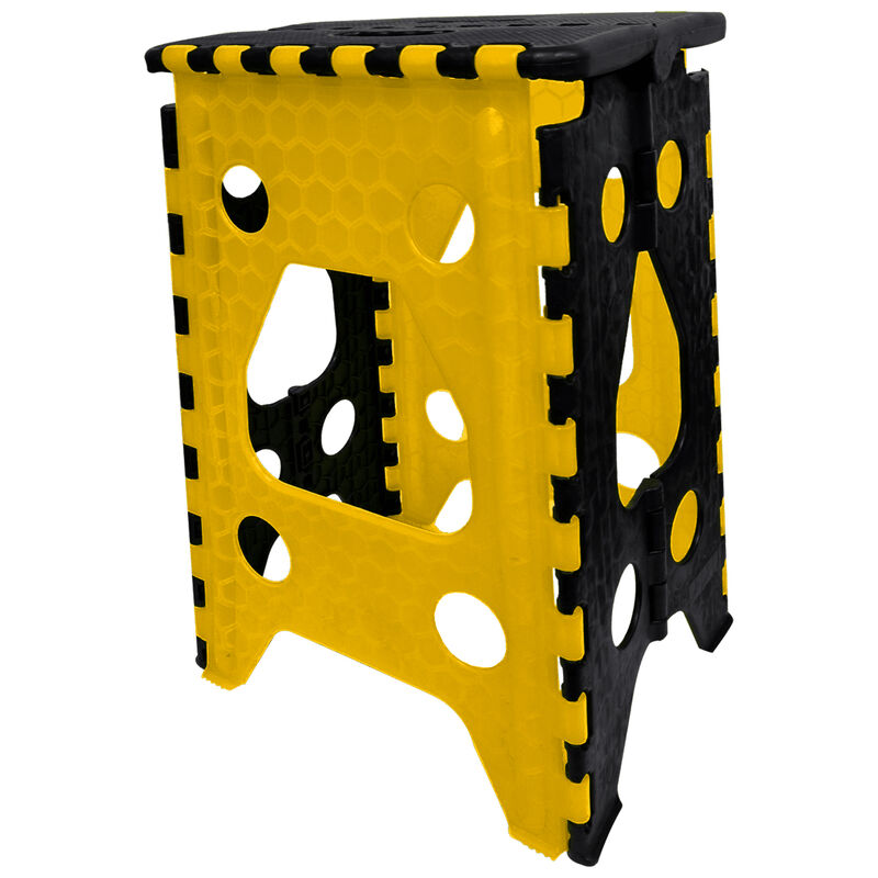 Banco plegable Negro/Amarillo image number null