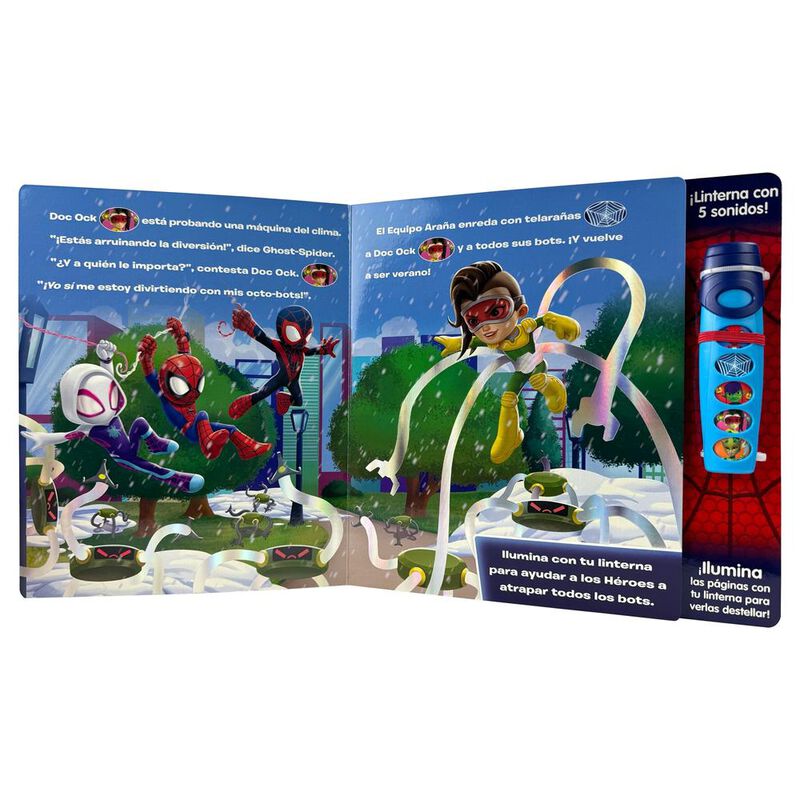 Libro Linterna &iexcl;Brilla Spidey Brilla! Spidey y ... image number null
