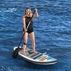 Tabla Acuática con Remo Bomba de Inflado Correa Ajustable 1 Modelo Color Blanco con Gris Caja (1)