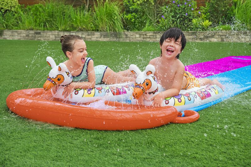 Deslizador Acuatico Lanza Agua Llama doble p/2 ... image number null