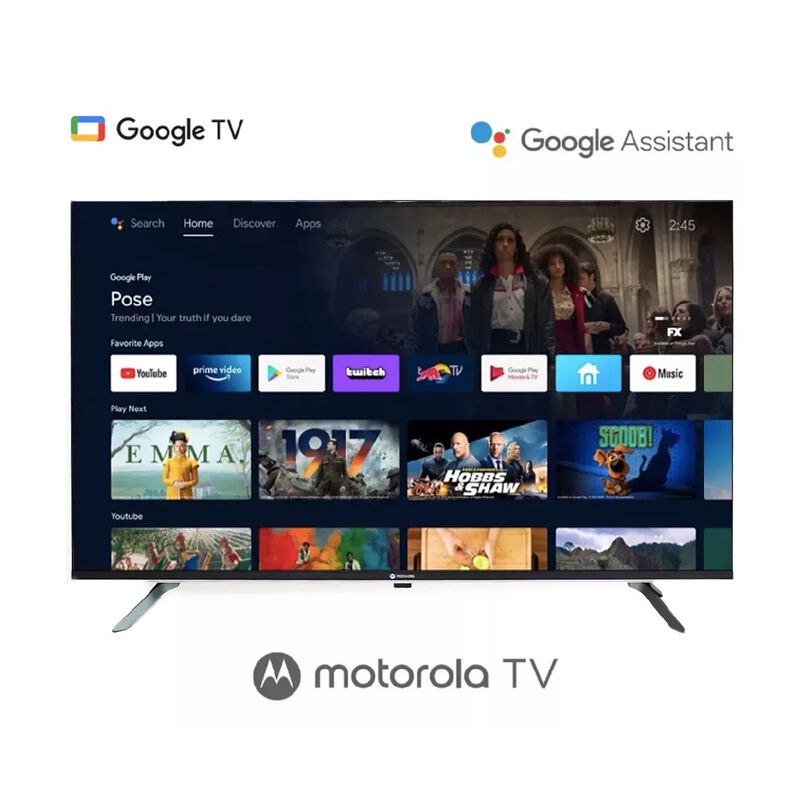 Pantalla 43" Motorola Smart TV Google Tv Dled F... image number null