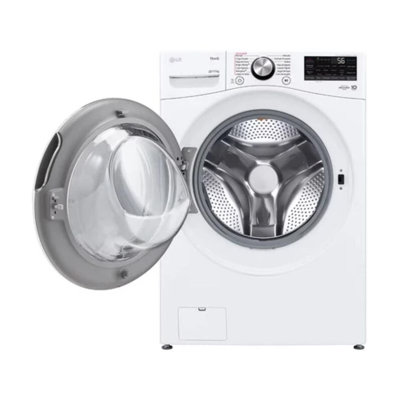 Lavadora Lg 20 Kilos Carga Frontal Blanca Wm20w... image number null