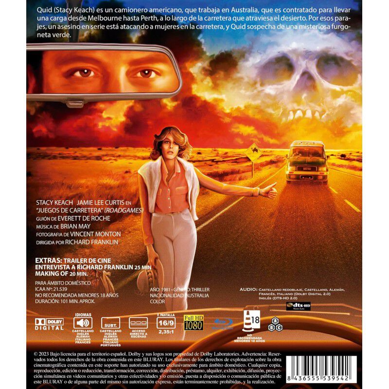 Juegos De Carretera [blu-ray] (1981) image number null
