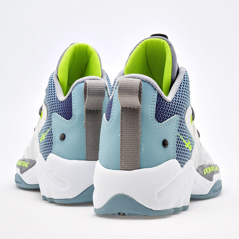 Pontiac Tenis deportivo para hombre. Blanco azu... image number null