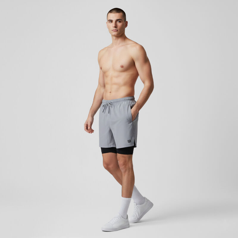 Short Con Biker Wilson Entrenamiento Para Hombr... image number null