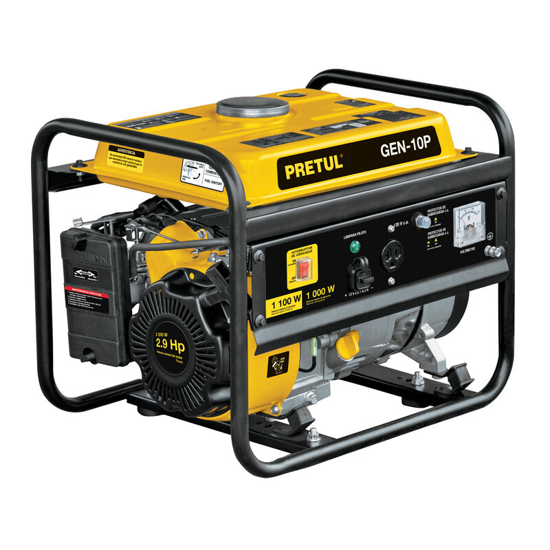 Generador El&eacute;ctrico con Motor a Gasolina 1.1 Kw... image number null