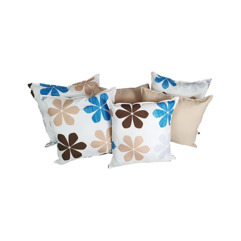 Set 6 Cojines Decorativos 4 Decorados 2 Lisos H... image number null