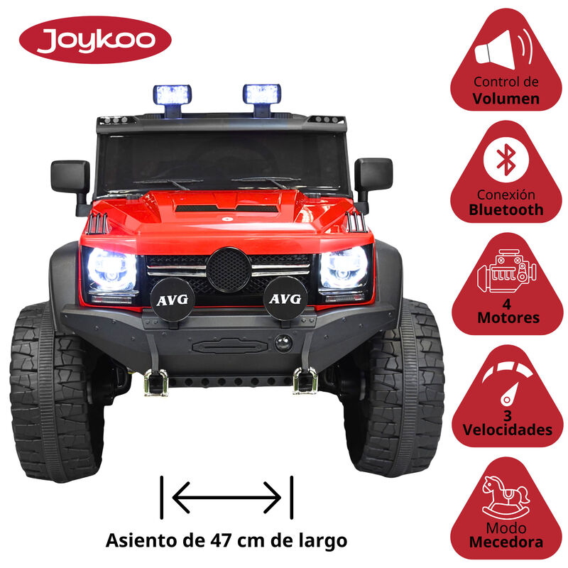 Montable El&eacute;ctrico Camioneta 4x4 para Ni&ntilde;os Con... image number null