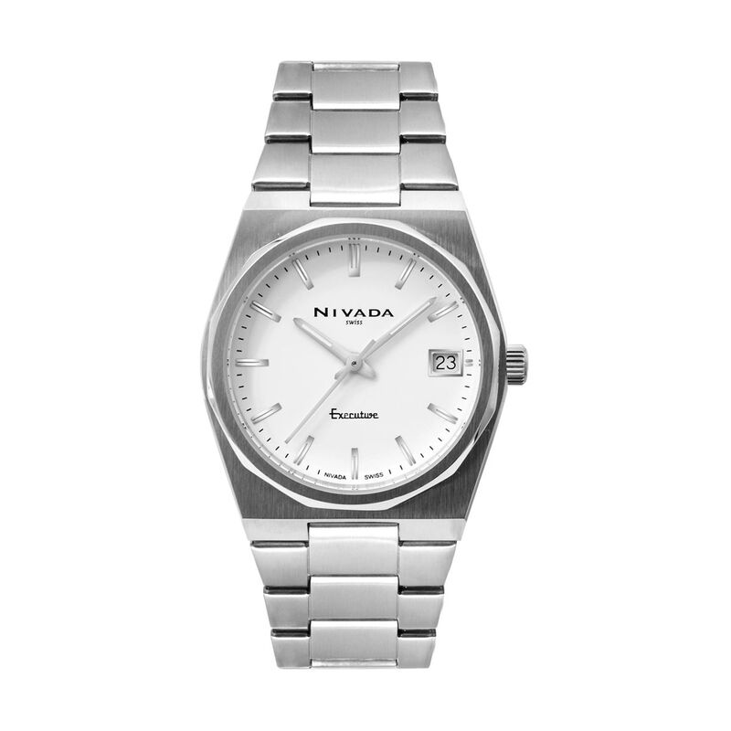 Reloj Nivada Executive Dama Ac/Ac Carat Blanca ... image number null