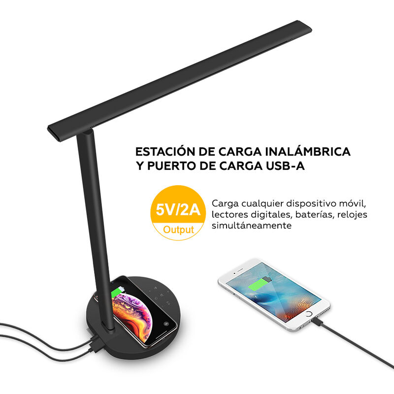 L&aacute;mpara de Mesa Inteligente WiFi LED 12 W con E... image number null
