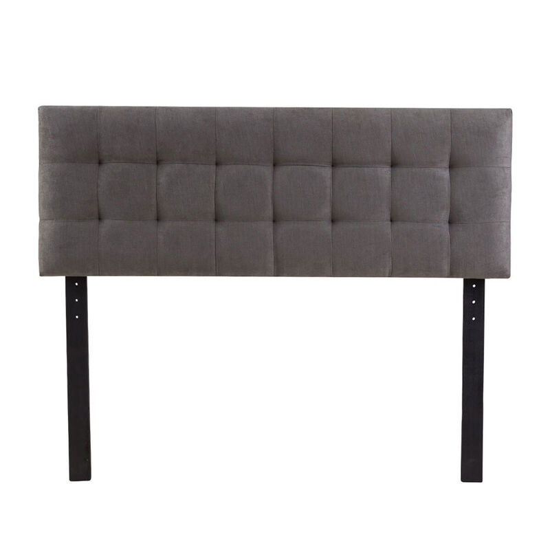 Cabecera Queen Size Dicasa Catania Gris Oscuro image number null