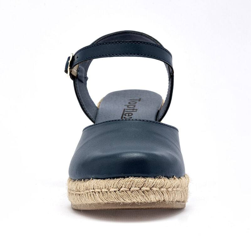 Topflex sandalia cu&ntilde;a para mujer azul cod 14093... image number null