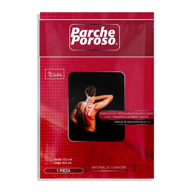 Parche Poroso Salicilato De Metilo 12.5cm X 18.... image number null