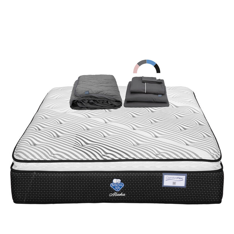 Colch&oacute;n Spring Air Alaska Queen Size + Protecto... image number null