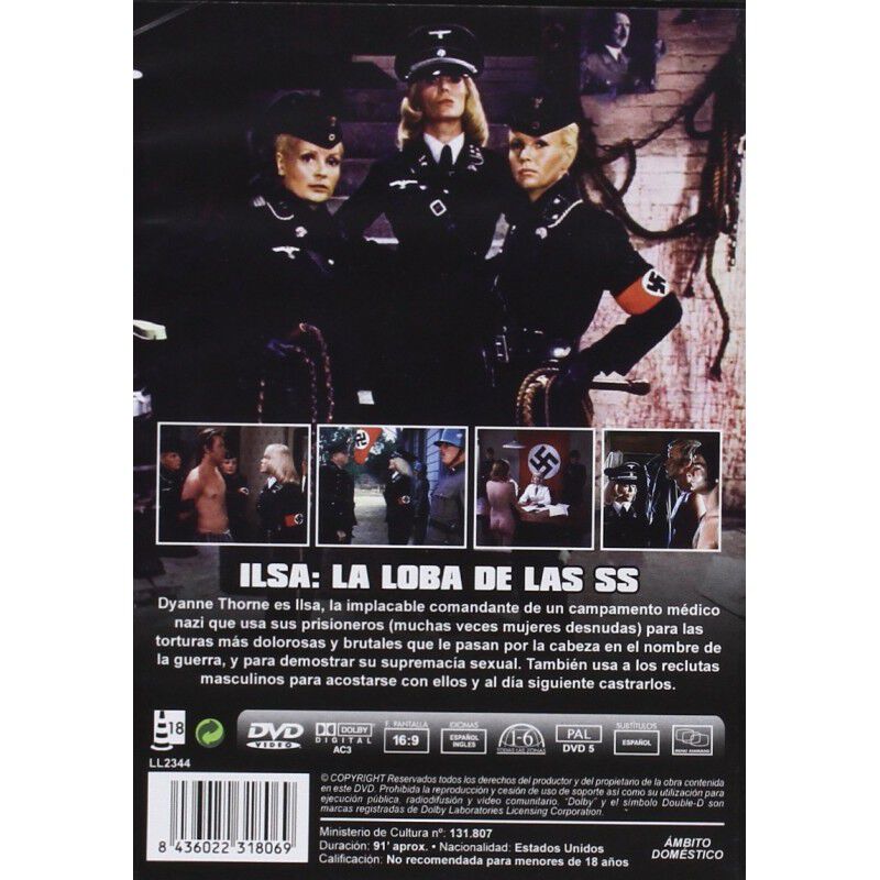 Ilsa, La Loba De Las Ss [dvd] image number null