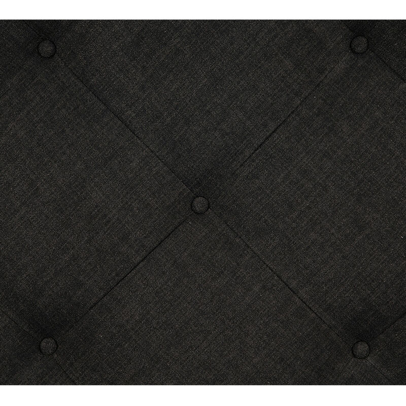 Cabecera Queen Size Dicasa Ikki Negro image number null