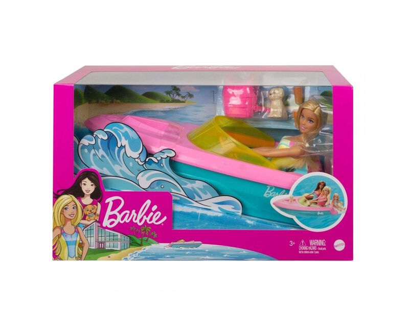 Barbie Bote Acu&aacute;tico con Mu&ntilde;eca GRG30 image number null