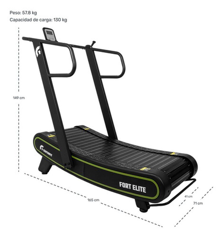 Caminadora Curva Profesional Mec&aacute;nica 5 Niveles... image number null