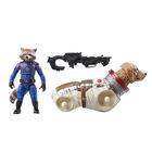 Figura De Acci&oacute;n Marvel Legends Series Rocket Guardians 15 Cm