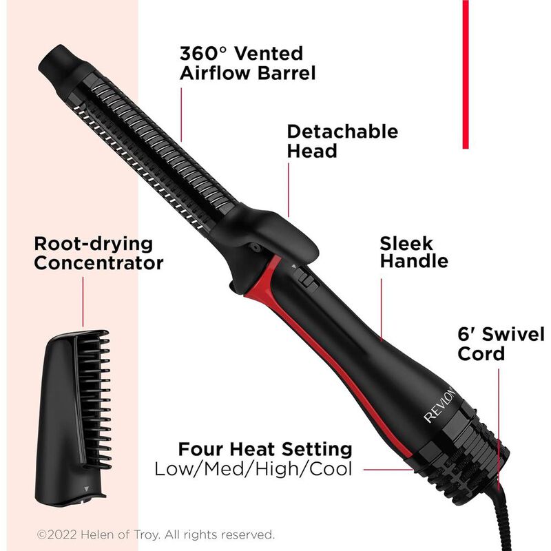 Rizadora Secadora Cabello Revlon Rvdr5319 Barri... image number null