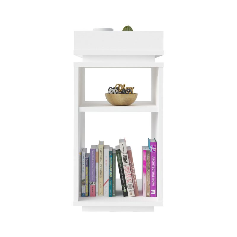 Mesa Auxiliar Bertolini Olivia Blanca image number null