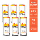Fitzer Hard Seltzer Mango Tropical 6 Pack Lata 355 ml